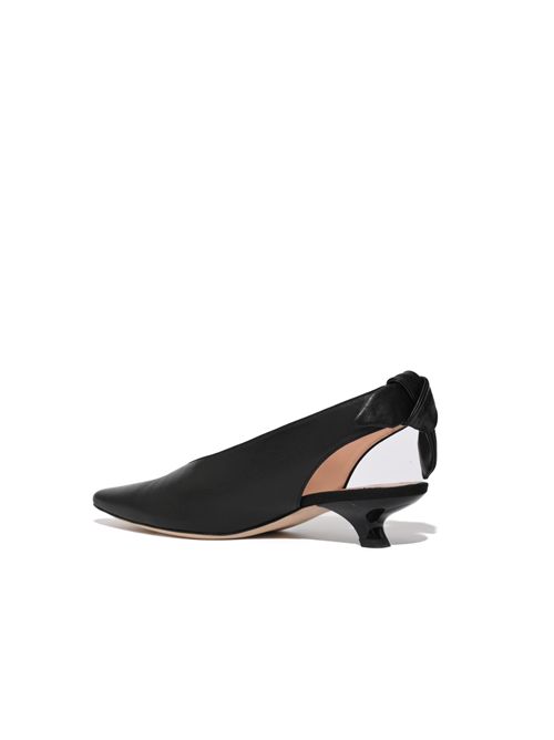 Scarpe slingback in pelle Nero ALBERTA FERRETTI | A3206 66740555